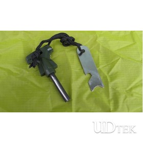 Butterfly typeOutdoor servival multi Magnesium fire starter with bottle opener UD06029